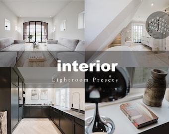 3 Lightroom Presets - INTERIOR - REAL ESTATE Desktop & Mobile, Real presets for real images