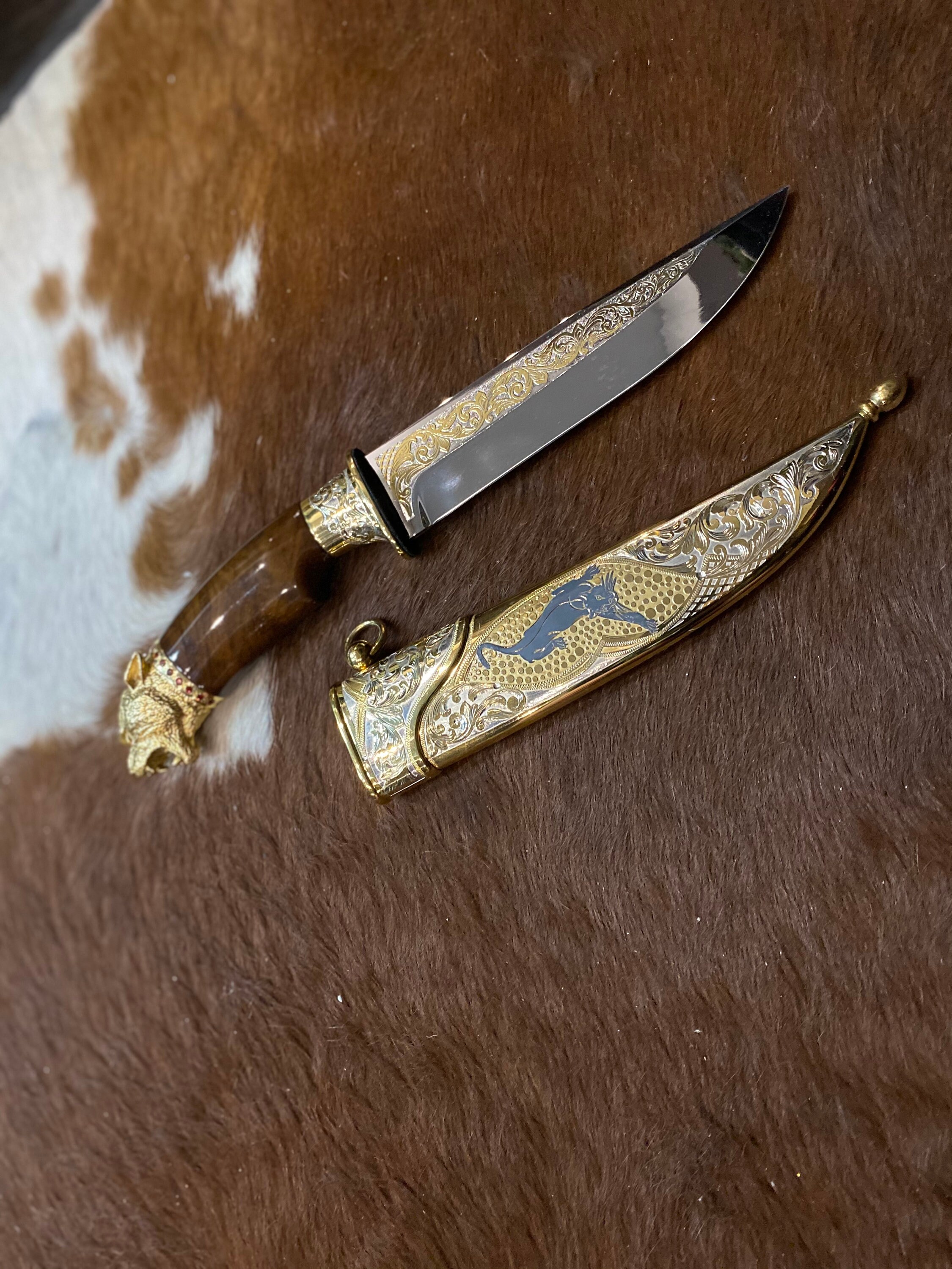 Custommade knife. A gift from the groom. Wedding anniversary Etsy