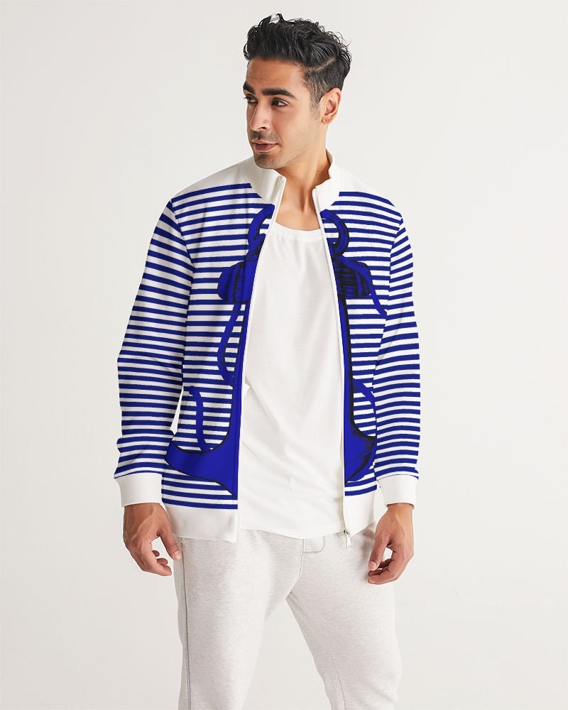 NAUTICAL Men's Track Jacket with an Anchor Etsy