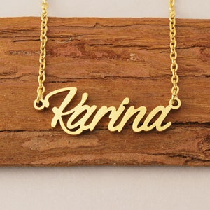 Karina name necklace store