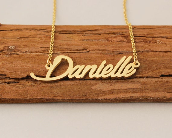 Danielle sale name necklace
