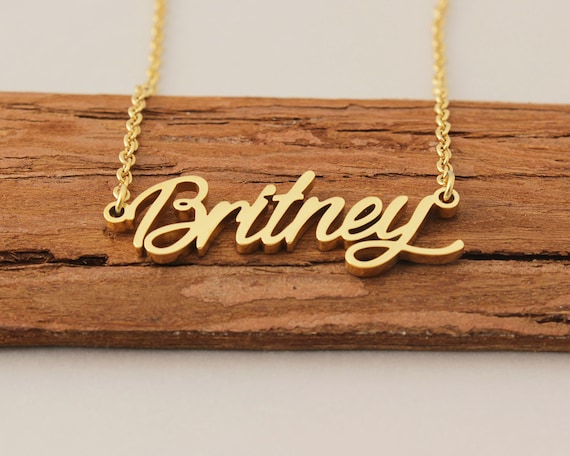 Name Necklace Custom Name Necklace 