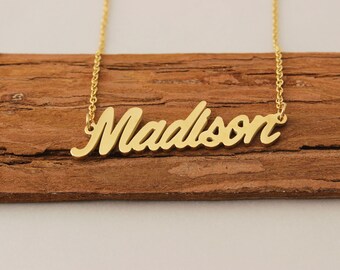 Madison name deals necklace
