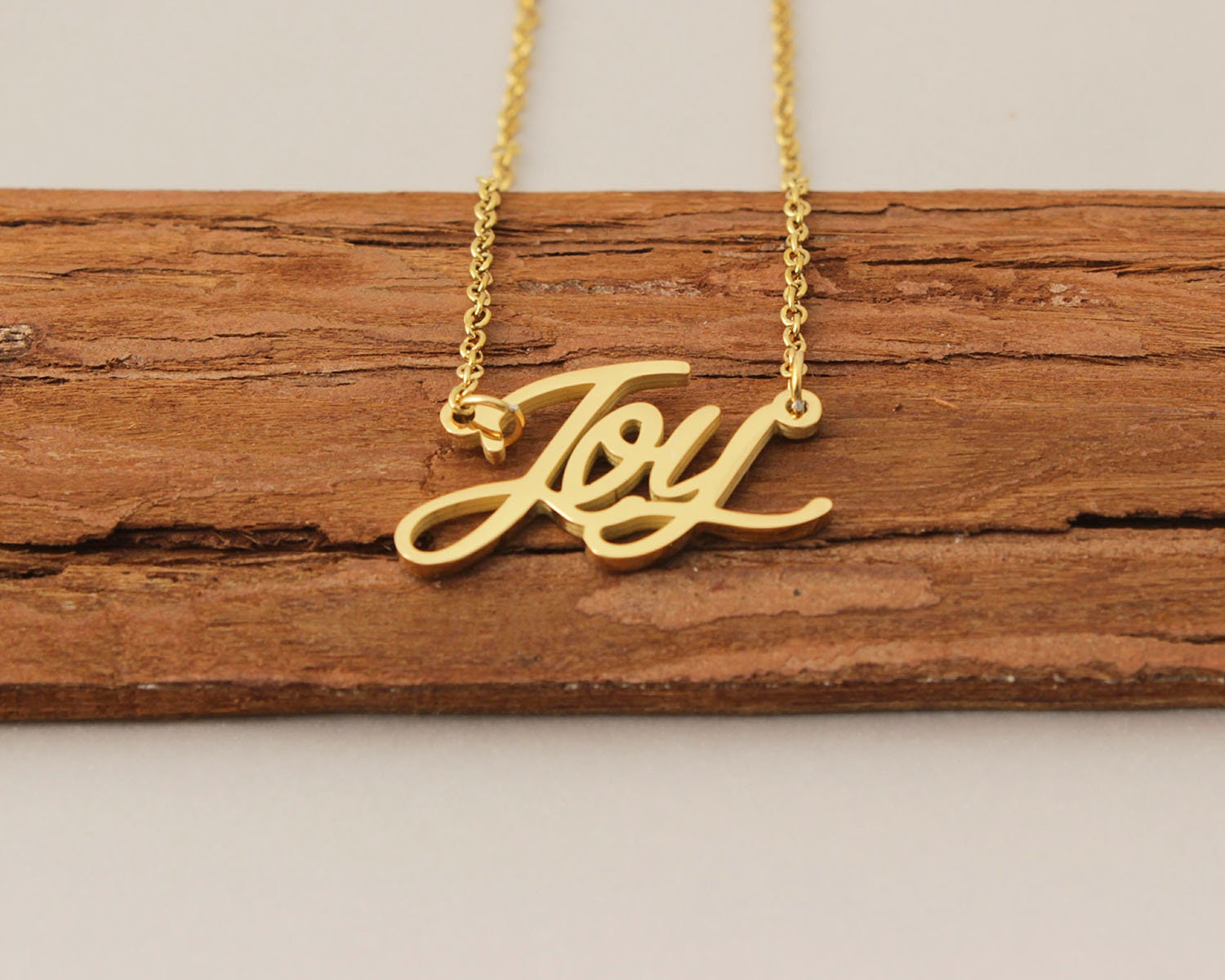 Joy Monogram Necklace - monya_