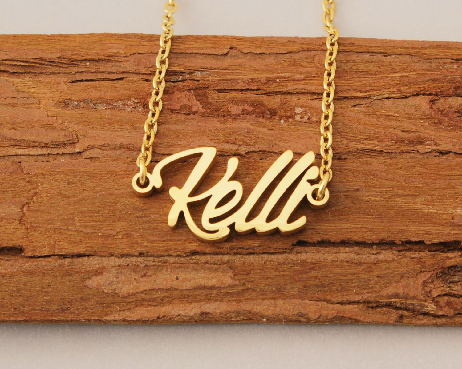 Name Necklace Engraved Necklaces - Etsy 