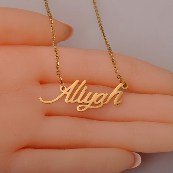 Collana Nome Personalizzato Acciaio