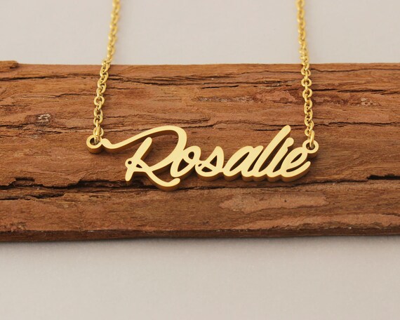 Pieces - Collana Placcata Oro 18 K Con Pendente E Confezione Regalo - Foto 3