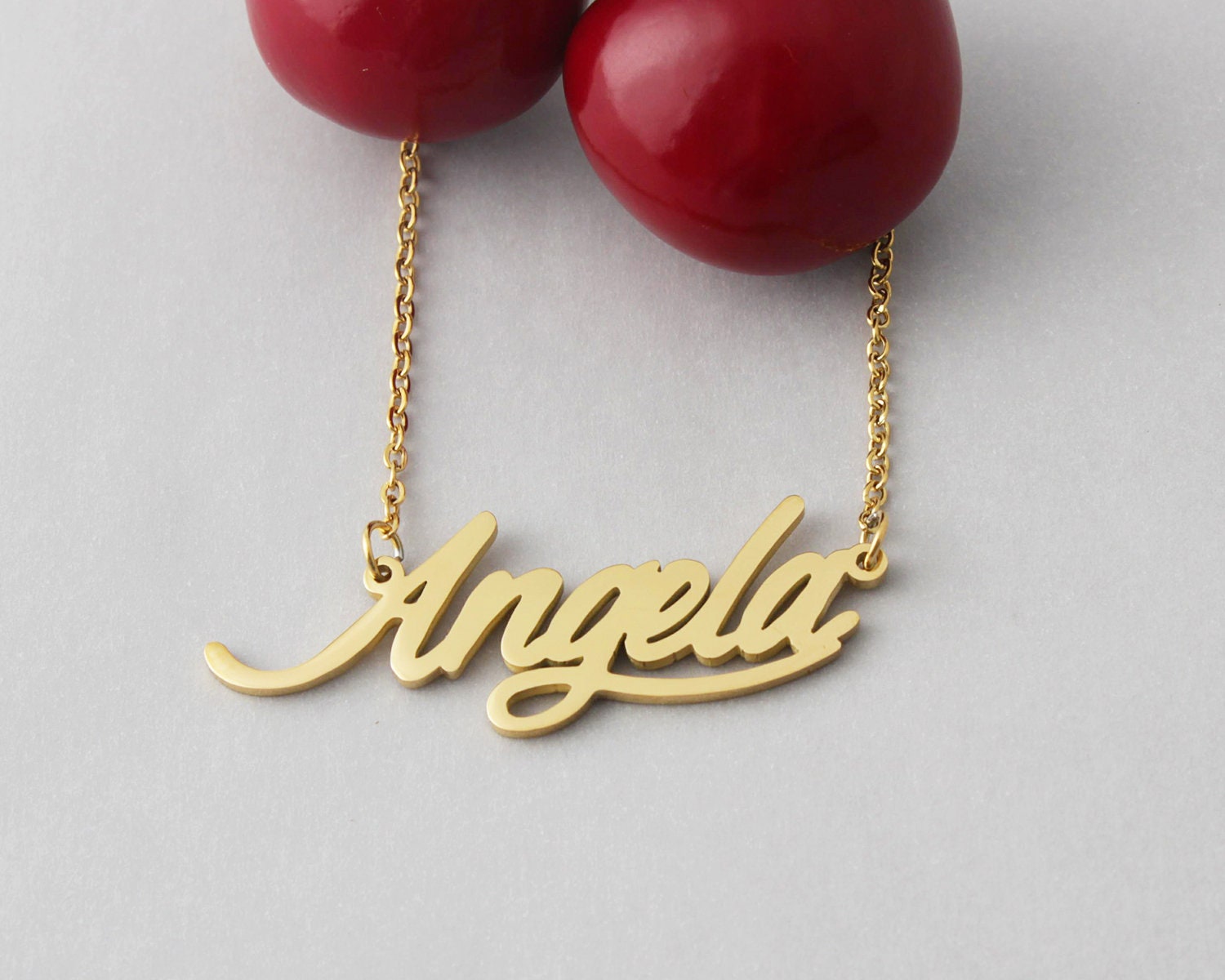 Collana NOME donna acciaio 316L | Raffaella