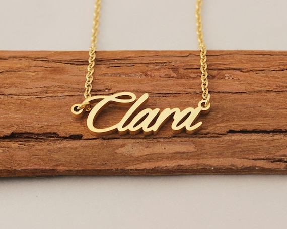 Clara Initial Necklace Clara Initial Necklace