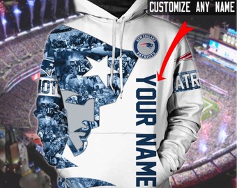 personalized patriots hoodie