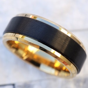 Anxiety Spinner Ring, Keepsake Engraved Wedding Ring, Fingerprint Personalized Engagement Ring, Remembrance Wedding Band, Engraved Jewelry