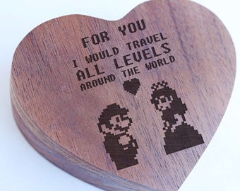 Download Super Mario Proposal Box Super Mario Question Box Wedding ...