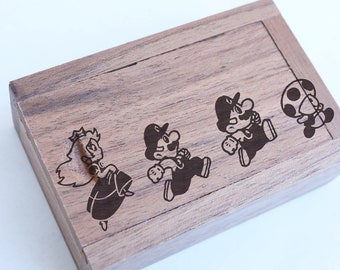 Download Super Mario Proposal Box Super Mario Question Box Wedding ...