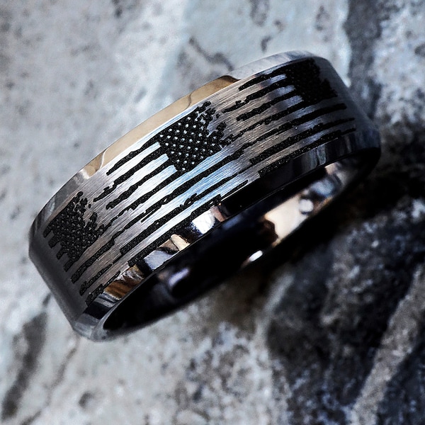 Army Wedding Band Etsy