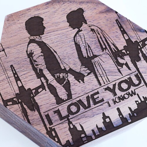 Star Wars Wedding Ring Box Star Wars Proposal Box Rebel Etsy