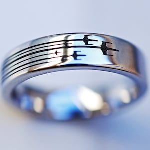 Star Ship Movie Falcon Space Battle Ring, Wars Wedding Ring, Space Movie Wedding Band Space Fighters Jewelry Sci-Fi Space Ring 8mm Tungsten
