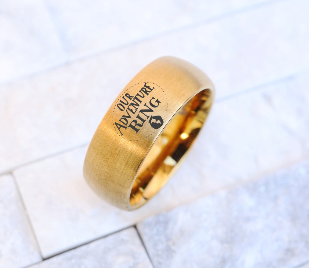 Our Adventure Ring Wedding Band, up Balloon House Engagement Ring, Our ...
