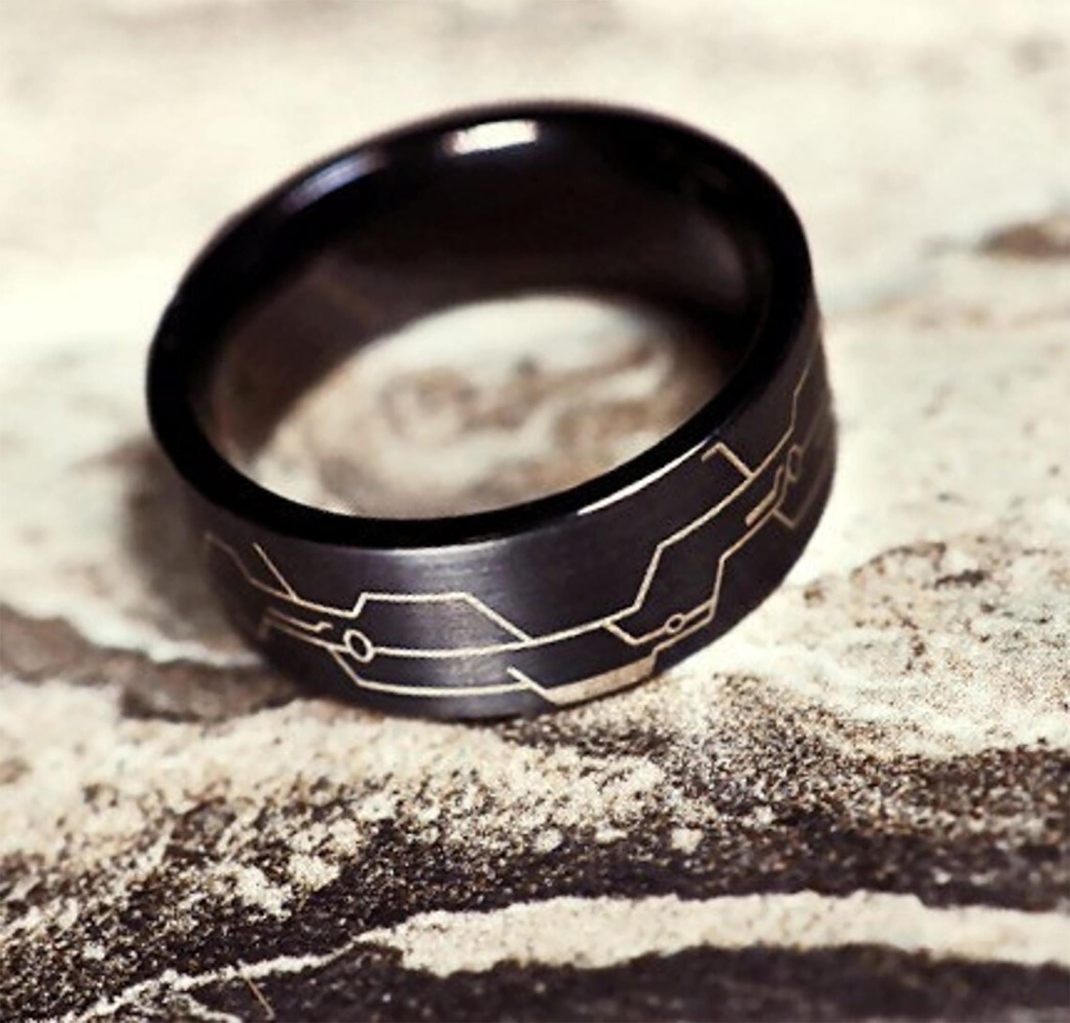 Nier Automata Wedding Ring, Nier Automata Game Ring, Gamer Engagement ...