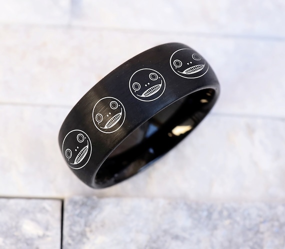 Nier Automata Emil Head Wedding Band, Nier Automata Wedding Ring