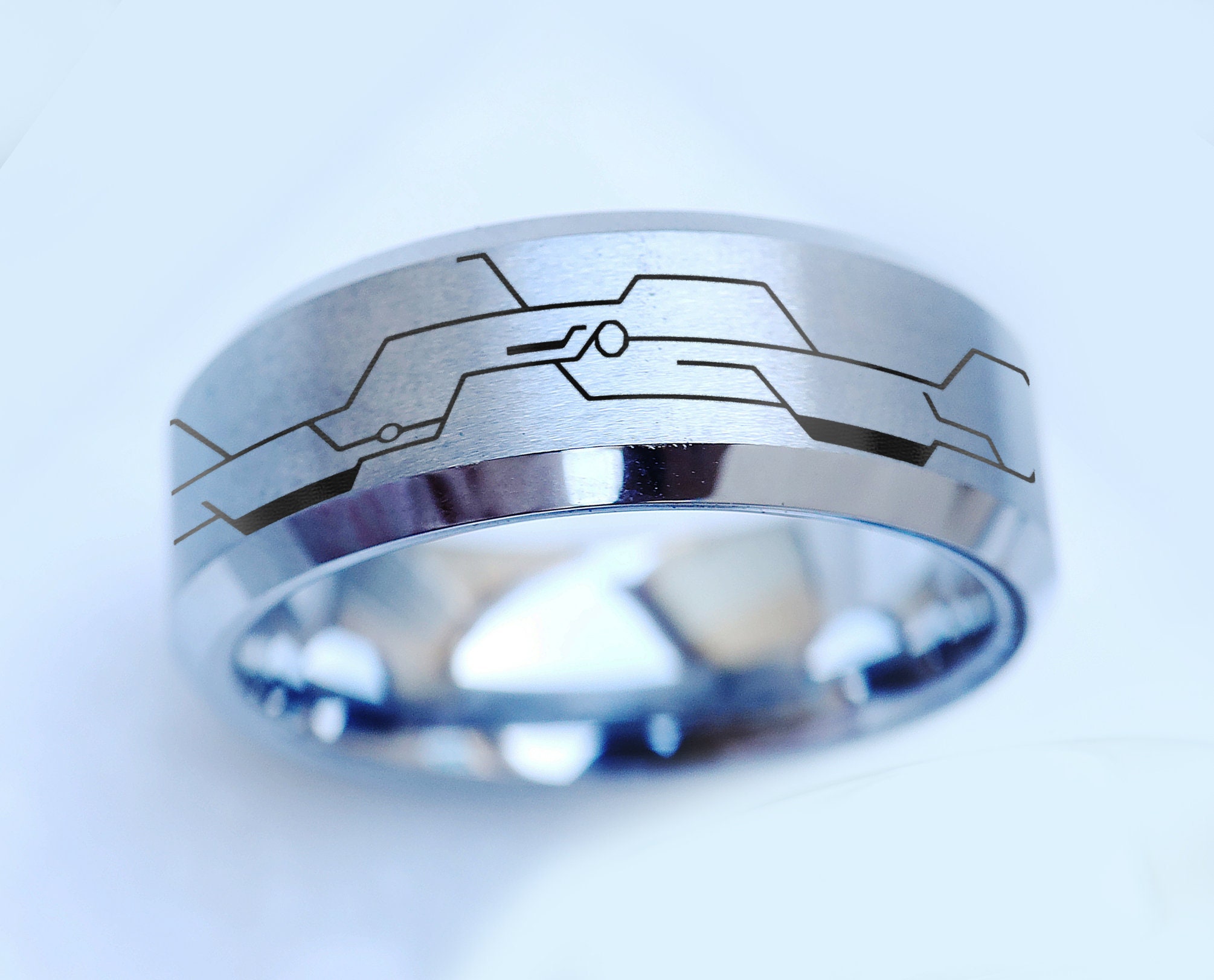 Nier Automata Wedding Ring, Nier Automata Game Ring, Gamer Engagement ...