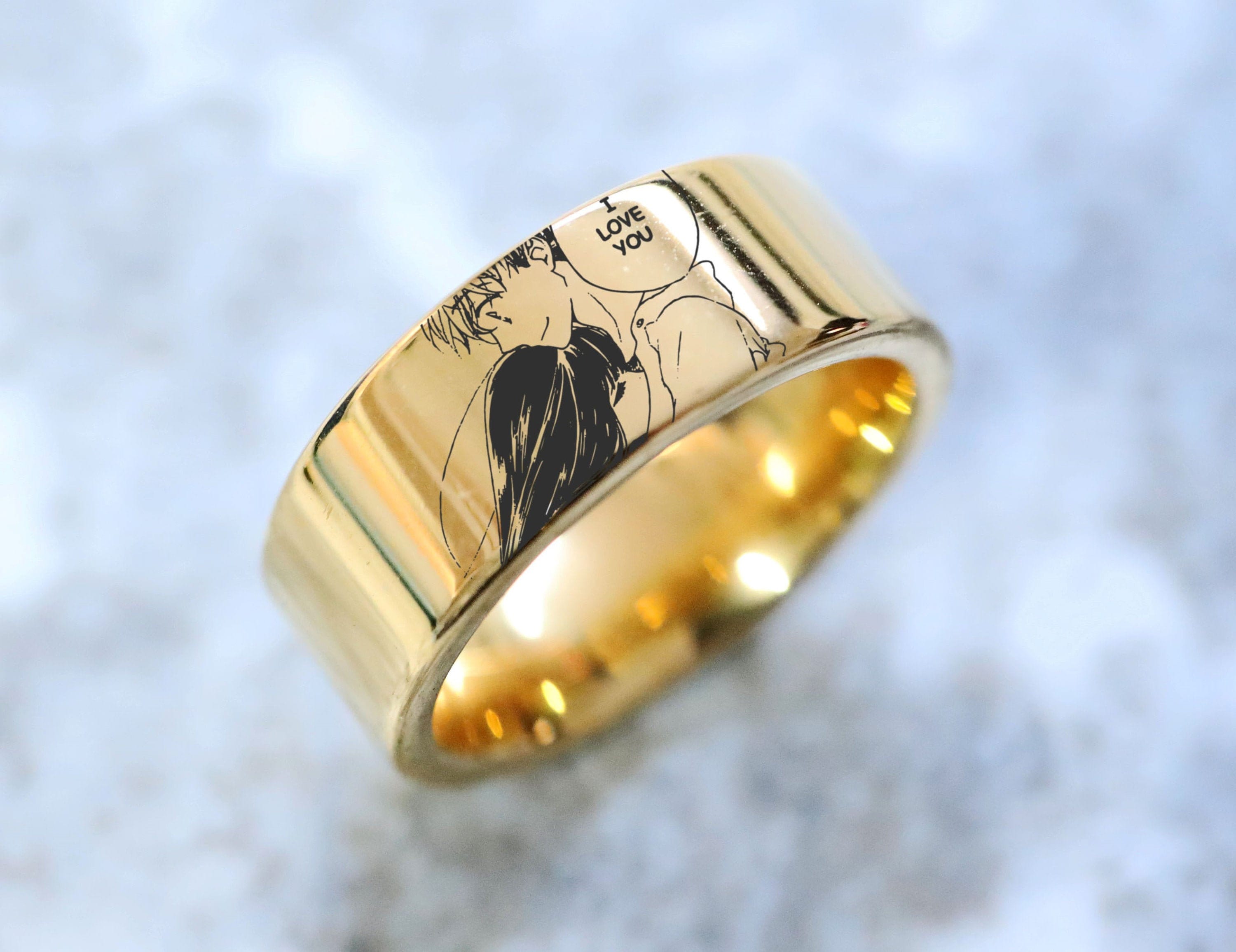 Official One Piece Wedding Rings Bring Eternal Shonen Love  OTAQUEST