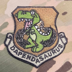 Dependasaurus Morale Patch. Perfect gift for that DEPENDA in your life!
