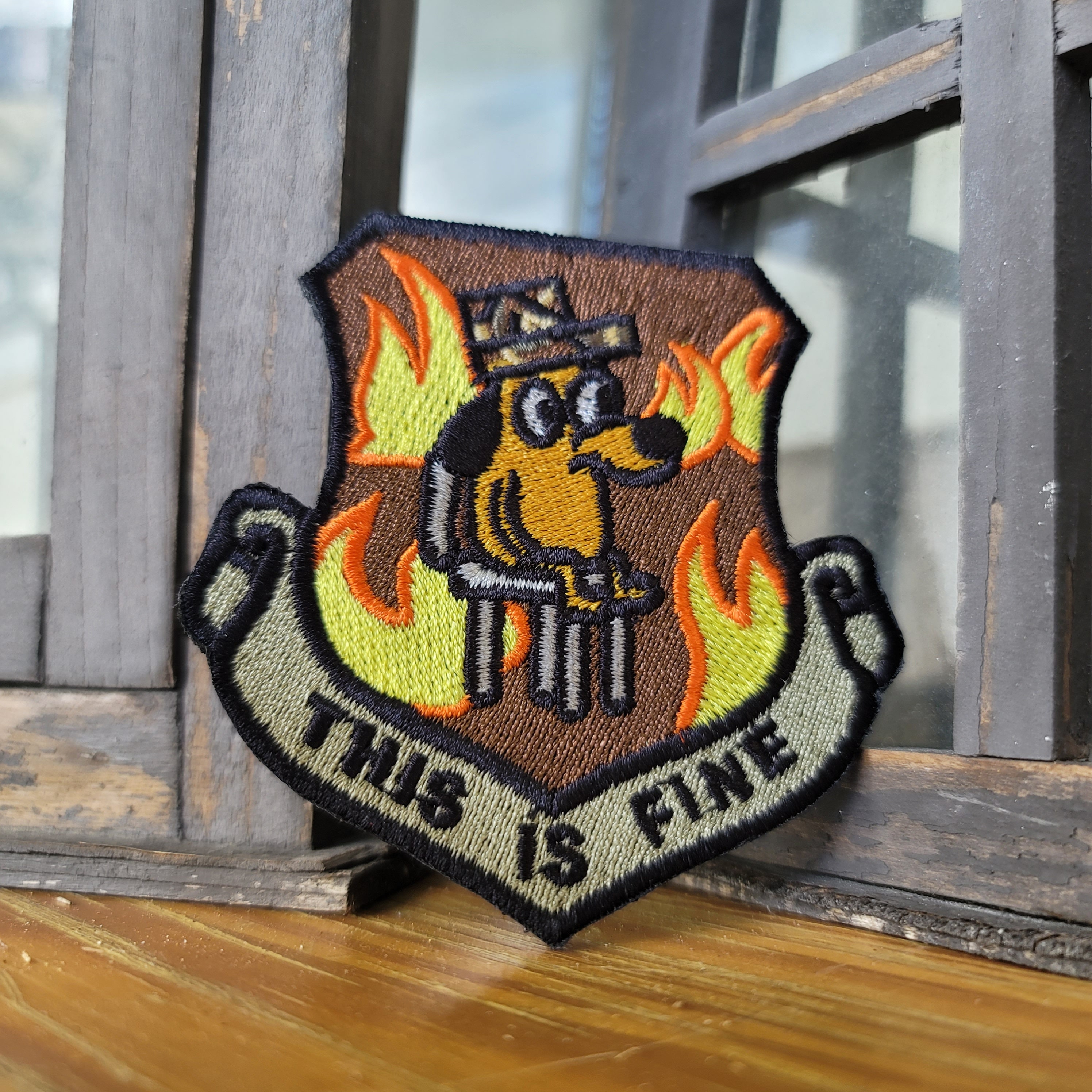 FAFO F**k Around and Find Out MORALE PATCH, GLOW DARK Hook Backing 3x2