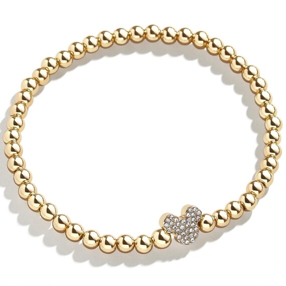 Mickey mouse deals bracelet gold
