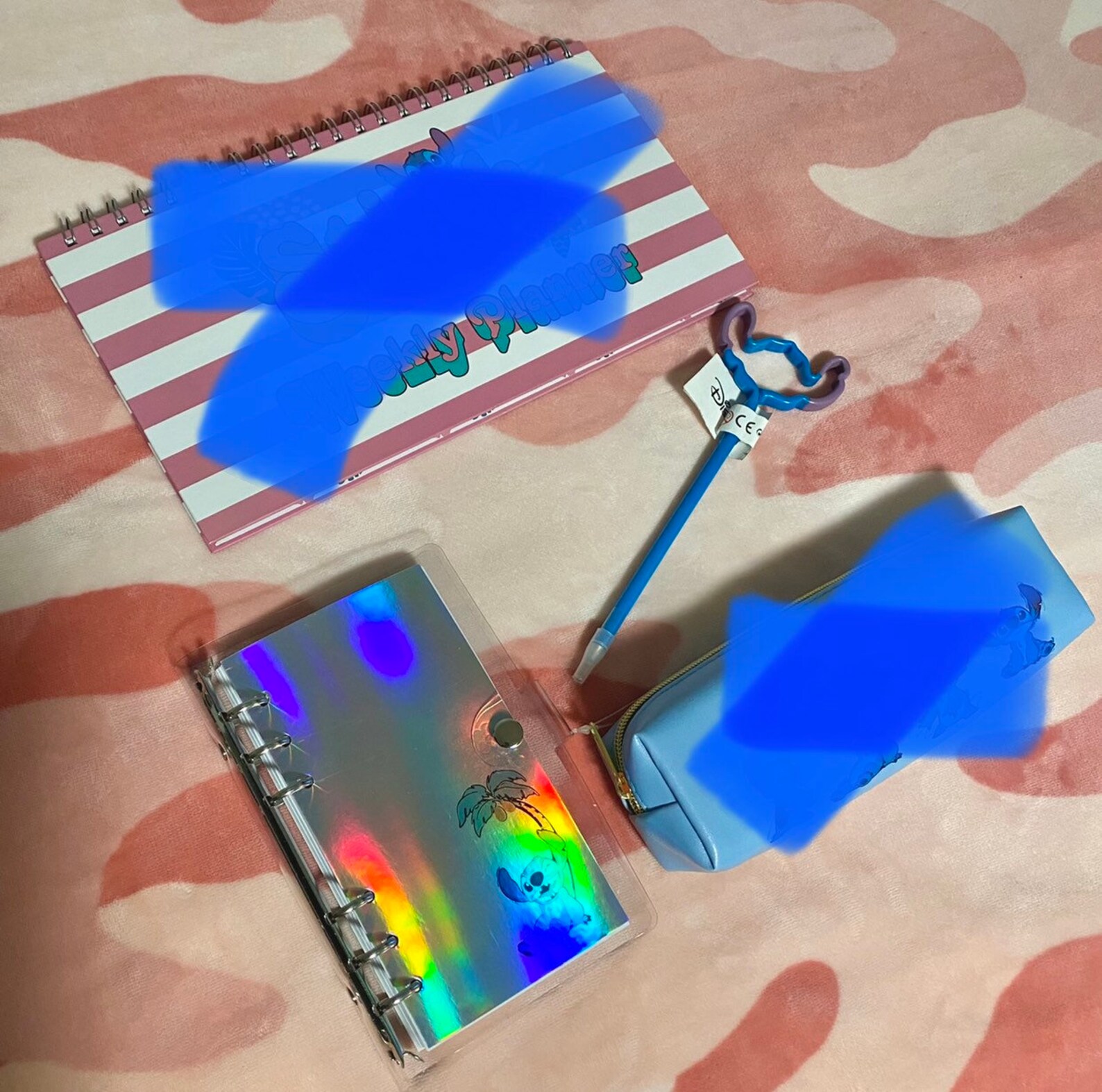 Disney Stitch Notebook and Stitch Pen Etsy