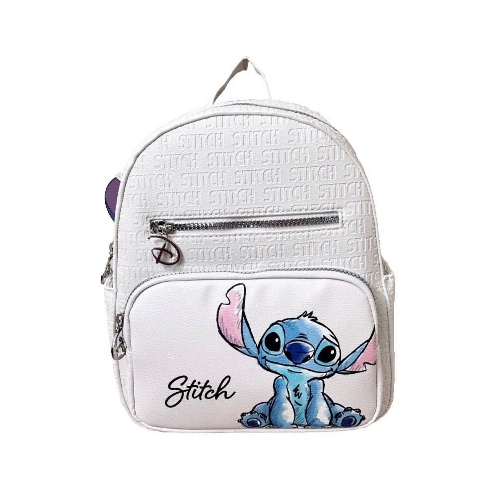 Disney Mochila Stitch con juego de lonchera para niñas, paquete con mini  mochila de puntada de 11 pulgadas, bolsa de almuerzo de puntada,  calcomanías