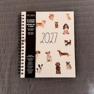 Rae Dunn Planner Agenda Dog