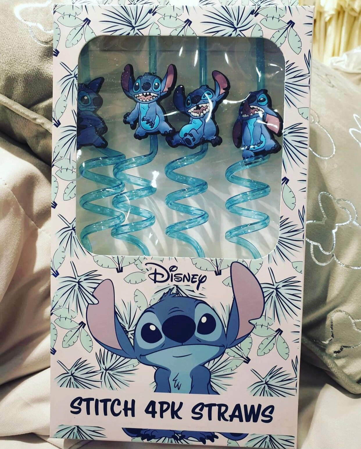 Disney Stitch Reusable Straws 4 pack Etsy