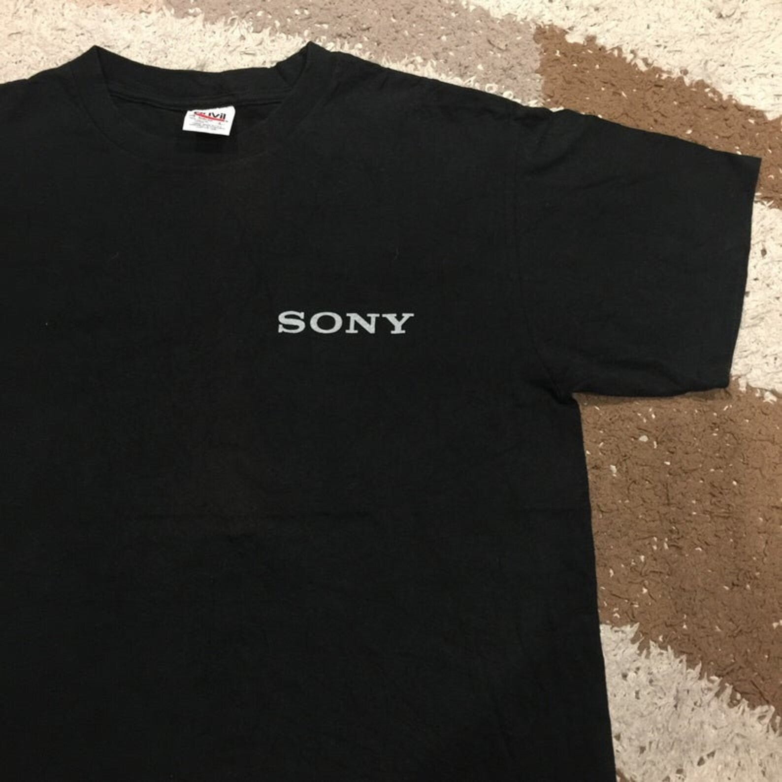 Vintage 90s Sony Logo TShirt Etsy