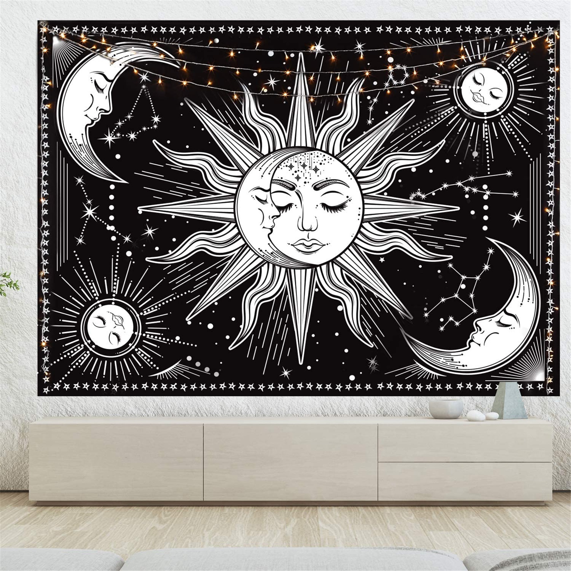 Customized tapestry Wall Tapestry Black Tapestry Wall Etsy
