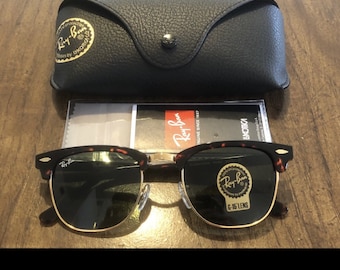 Ray Ban Clubmaster Etsy