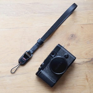 Cinturino da polso per fotocamera Peak Design in pelle, sgancio rapido sottile personalizzabile nero marrone, regalo per fotografi, per fotocamere mirrorless compatte a pellicola