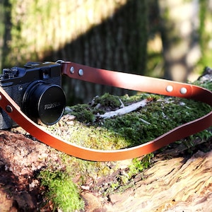 Leder Kameragurt, Schulter Hals und Handgelenk Gurt, Braun benutzerdefinierte kurze lange Geschenk für Fotograf, Leder für Fuji Sony