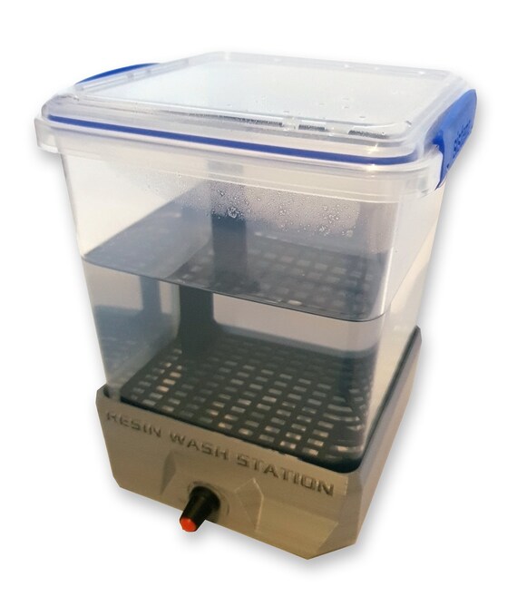 Resin 3D Printer Wash Station Kit Stirrer to Clean Etsy UK