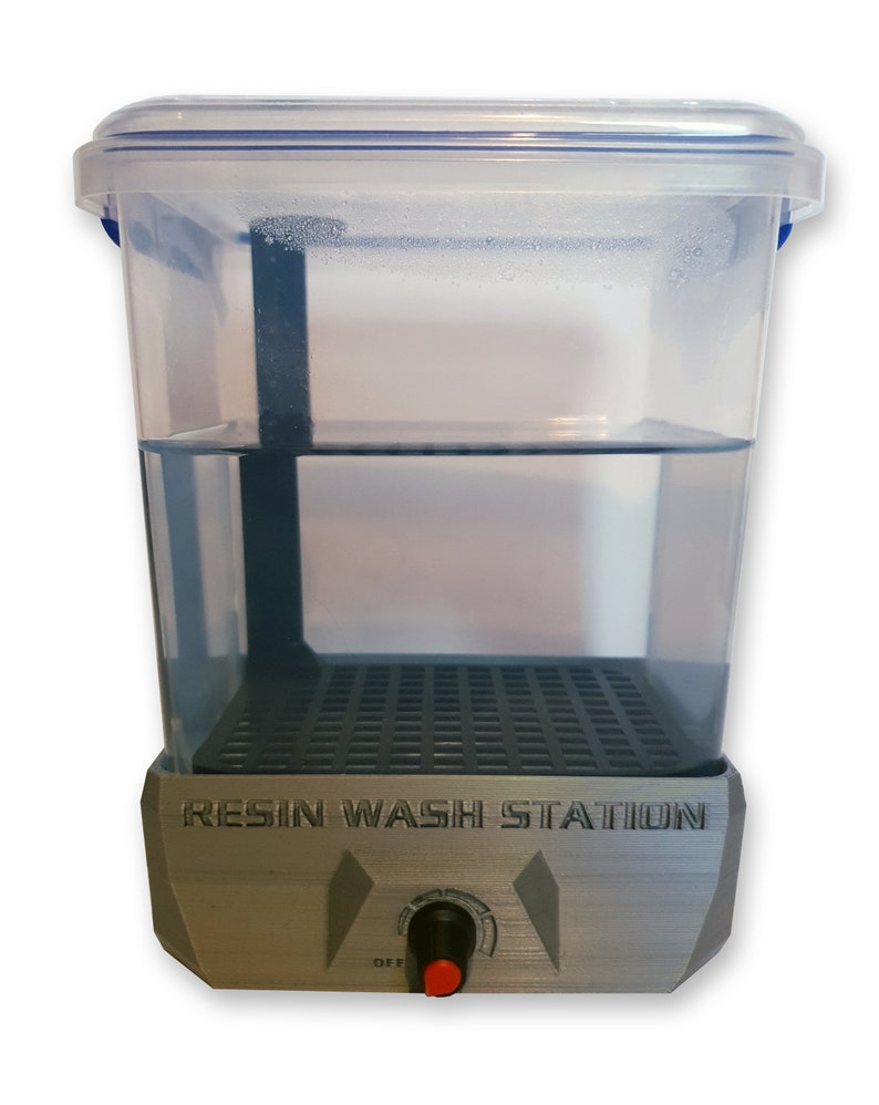 Resin 3D Printer Wash Station Kit Stirrer to Clean DLP & SLA