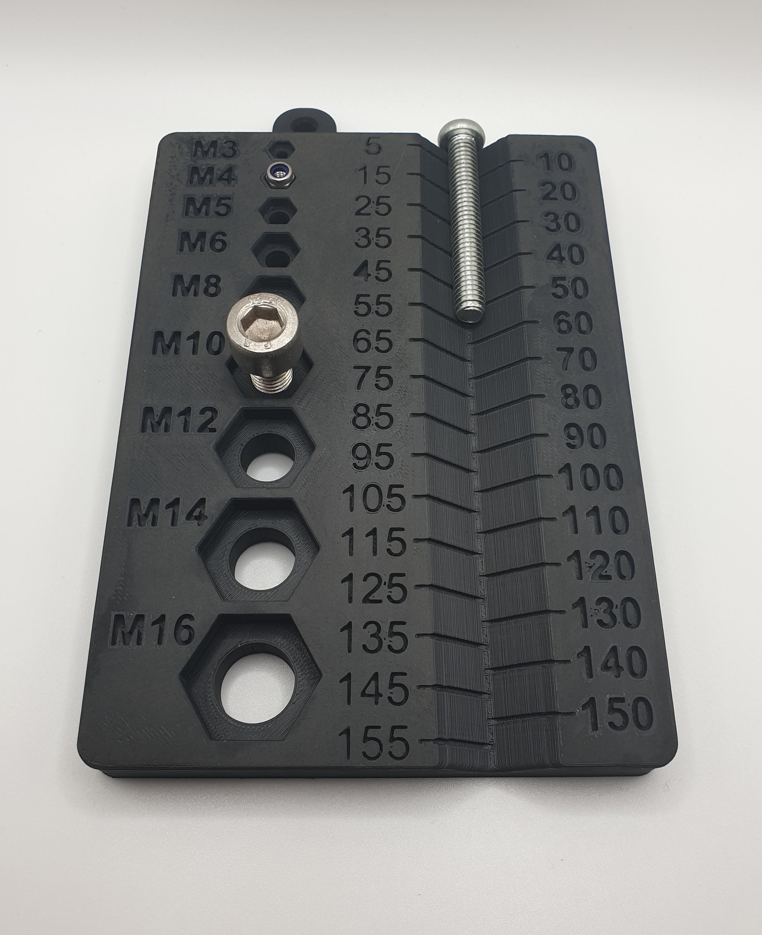 Metric Bolt, Screw & Nut Size Guide / Sorting Jig Etsy