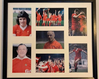 Liverpool FC Framed Picture - New - 1970's Keegan, Paisley, Shankly, Toshack