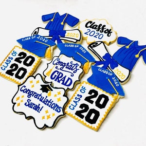 Assorted Graduation Cookies One Dozen image 4