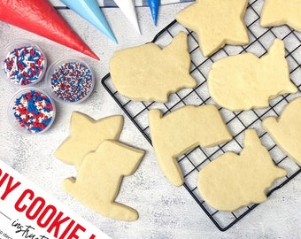 DIY Fourth of July Cookie Kit - Decorate Your Own Cookies | One Dozen