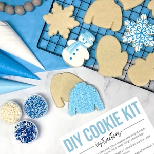 DIY Winter Cookie Kit - Decorate Your Own Cookies | One Dozen