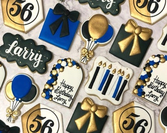 Birthday Sugar Cookies | One Dozen