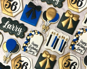 Assorted Birthday Cookies | One Dozen