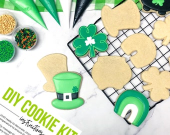 DIY St. Patrick’s Day Cookie Kit - Decorate Your Own Cookies | One Dozen