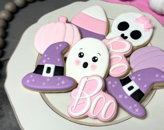 Pastel Halloween Cookies | One Dozen