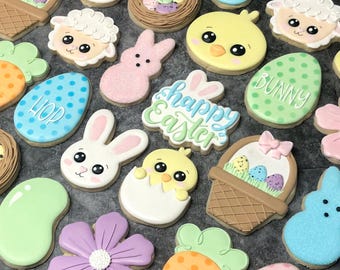 Easter Sugar Cookies | One Dozen