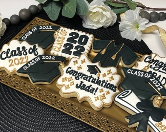 Assorted Graduation Cookies | One Dozen